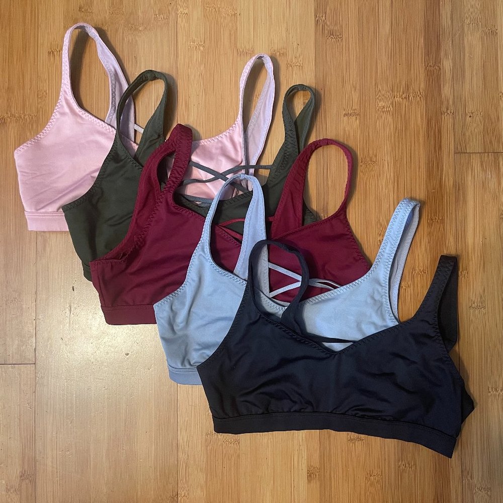 SOLD Lot of 5 Victoria Secret Sport Ballet Style Bras